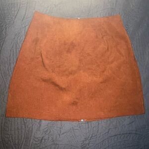 Orange skirt